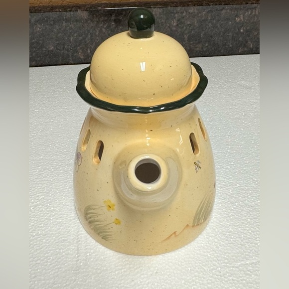 Vintage Home Interiors, Home Wildflower Breeze, Teapot Candle Cover/EXCELLENT - Picture 2 of 12